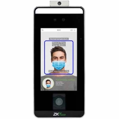 MÁY KIỂM SOÁT CỬA NHẬN DIỆN KHUÔN MẶT ZKTECO SPEEDFACE-V5L[QR][TD] GIẢI PHÁP KIỂM SOÁT RA VÀO TÍCH HỢP ĐO THÂN NHIỆT