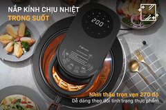 Nồi chiên không dầu Fujihome AG6D 6 lít 1350W | Hàng chính hãng
