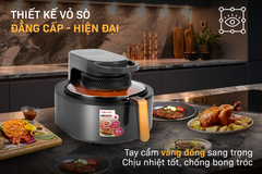 Nồi chiên không dầu Fujihome AG6D 6 lít 1350W | Hàng chính hãng