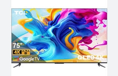 Google Tivi TCL 75C645 QLED 4K 75 inch [2025] | Hàng chính hãng