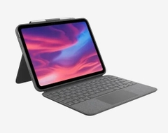 Bao da bàn phím Logitech Combo Touch For IPAD 10TH GEN – Xám (920-011434) | Hàng chính hãng