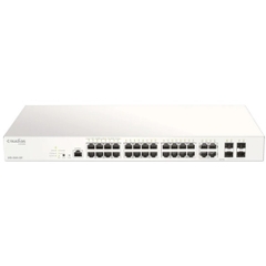 SWITCH D-LINK DBS-2000-28P – 28 CỔNG GIGABIT POE QUẢN LÝ CLOUD NUCLIAS