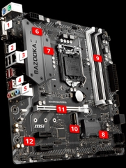 Mainboard MSI B360M BAZOOKA