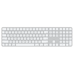 Bàn Phím Apple Magic Keyboard With Touch ID and Numeric Keypad for Mac – White (MXK73ZA/A)