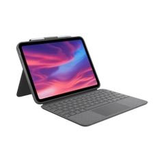 Bao da kèm Bàn Phím Logitech Combo Touch cho Ipad Pro 12.9 inch Gen 5th/6th 920-010215 | Hàng chính hãng