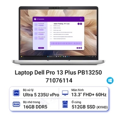Laptop Dell Pro 13 Plus PB13250 71076114