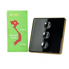Công tắc cảm ứng BLE Hunonic Premium, HV, màu Đen