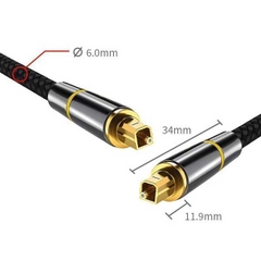 Dây Quang Toslink HIMEDIA HOME 6.0 dài 2M