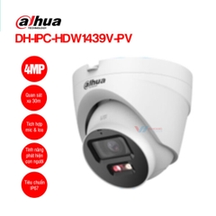 Camera IP Dome 4MP DAHUA DH-IPC-HDW1439V-PV | Hàng chính hãng