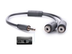 Cáp chuyển đổi Audio 3.5mm to 2 đầu RCA chính hãng Ugreen 10562 | Hàng chính hãng