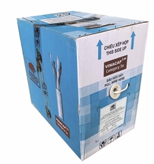 Cable mạng Lan cat5E cat6 cat6 A Vinacap - Cable quang fiber Vinacap - Cable điện Vinacap | Hàng chính hãng