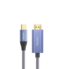 Cáp chuyển Type-C sang HDMI VegGieg V-Z625 – 4K 60Hz, dài 2m
