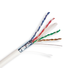 Cáp Mạng LS VINA CAT6A F/UTP 4Pair CM - White ( FTP-A-C6G-E1VN-M 0.5X004P/WH ) chính hãng | Hàng chính hãng