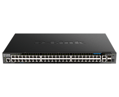 DGS-1520-52MP – Switch Layer 3 Stackable Smart Managed 52 Port PoE+ với 10G và 2.5G