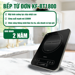 Bếp từ đơn kính ceramic KF-BTD1800