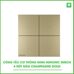 Công tắc cơ thông minh Hunonic Smech 4 Nút