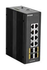 D-Link DIS-300G-12SW – Switch công nghiệp Gigabit Managed 12 cổng SFP
