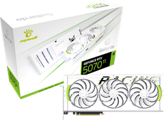Card màn hình Manli White Gallardo GeForce RTX 5070 Ti OC 16GB GDDR7 M-N507TIGO/D716G-M3664