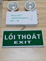 Đèn Sự Cố Kinglight KĐ (Đèn Mắt Ếch) - Chiếu Sáng Khẩn Cấp Tự Động, Pin Bền Bỉ