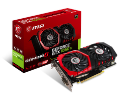 MSI GeForce GTX 1050 Ti 4GB Gaming Card