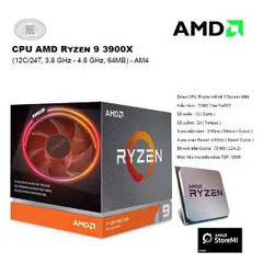 CPU AMD Ryzen 9 3900X 12 nhân 24 luồng 3.8GHz
