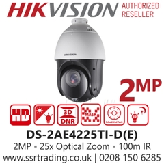 Hikvision  Camera Speed dome DS-2AE4225TI-D TVI quay quét 2MP | Hàng chính hãng