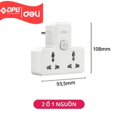 Tổng hợp ổ cắm điện đa năng cao cấp Deli