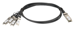 D-LINK DEM-CB100QXS-4XS – CÁP DAC QSFP+ 40G TO 4×SFP+ 10G 1M