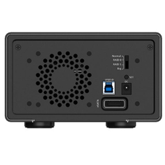 Hộp đựng 2 ổ cứng 3.5 ORICO 3529RUS3 Đen Bạc