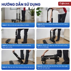 Xe đẩy gấp gọn đa năng Fujihome HTM‑200
