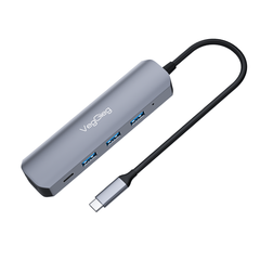 TypeC sang HDMI 5 in 1 V-TC05H | Hàng chính hãng