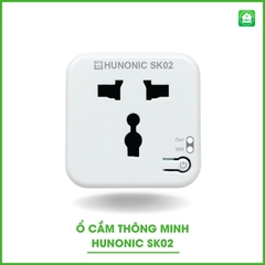 Ổ Cắm điện Thông Minh Hunonic SK02 – Biến Thiết Bị Thường Thành Thiết Bị Thông Minh ( công suất 16A)
