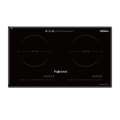 Bếp từ đôi Fujihome IC2623 3600W biến tần, giữ ấm | Hàng chính hãng