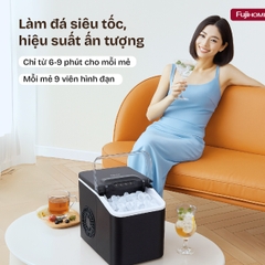 Máy làm đá viên mini Fujihome IM1218 10kg/ngày | Hàng chính hãng