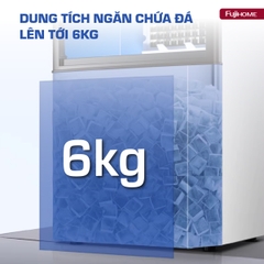 Máy làm đá thương mại kèm lọc nước UF Fujihome IM45C 40kg/ngày | Hàng chính hãng