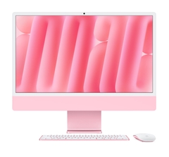 Máy Tính Để Bàn iMac Apple M4 10C CPU 10C GPU 24GB RAM 512GB SSD 4.5K Bạc/Xanh lá/ Xanh Dương/Hồng
