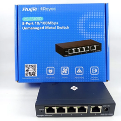 Switch 5 cổng 10/100 BASE-T RUIJIE RG-ES105D | Hàng chính hãng