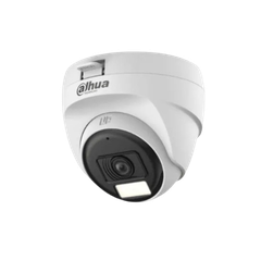 Camera Dome HDCVI Full Color ánh sáng kép thông minh 2.0MP DH-HAC-T1A21P-U-IL-A | Hàng chính hãng