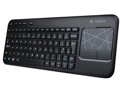 Bộ bàn phím chuột không dây Logitech K400 Đen