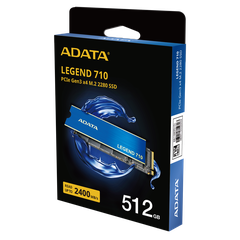 SSD ADATA LEGEND 710 512GB ALEG-710-512GCS – M.2 PCIe Gen3 x4 NVMe