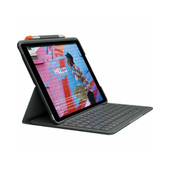 Bàn phím Logitech Slim folio for IPAD 7TH/8TH/9TH GEN - Đen (920-009469) | Hàng chính hãng