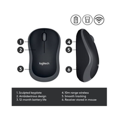 Chuột không dây Logitech B175 chính hãng
