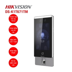 Máy Chấm Công & Kiểm Soát Cửa Hikvision DS-K1T671TMFW