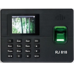 Máy chấm công vân tay RJ818 | Hàng chính hãng