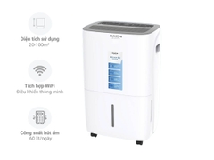 Máy Hút Ẩm Fujihome DH60NW Khử Khuẩn UV 60L