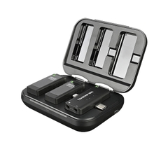 Micro không dây ghi âm, lọc tạp âm, livestream kênh kép V4 Dual Channel | Hàng chính hãng