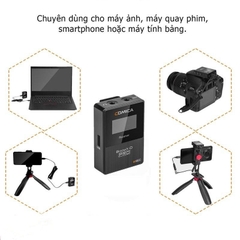Comica Boomx-D Pro D2 - Micro không dây 2.4g, bộ nhớ trong 8gb, phạm vi 100m | Hàng chính hãng
