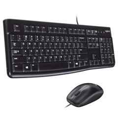 Bộ Bàn phím Logitech + Chuột MK120 (920-002586) | Hàng chính hãng