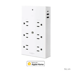 Ổ cắm nối dài Wi-Fi thông minh Tapo P306 3 ổ cắm + USB 18W Chính Hãng
