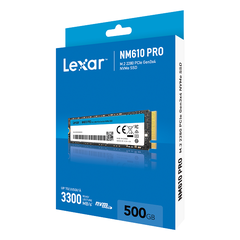 Ổ cứng SSD Lexar NM610 Pro 500GB PCIe Gen3x4 M.2 NVMe | Hàng chính hãng
